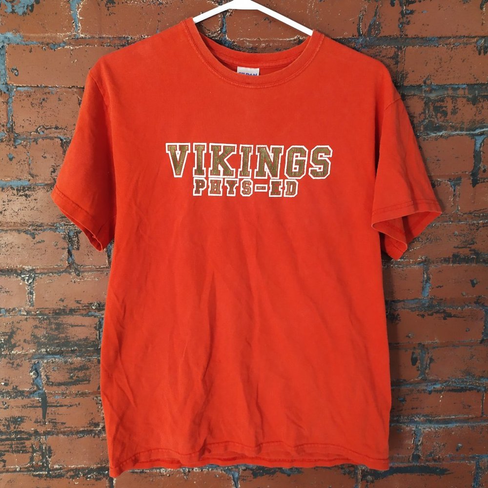 vintage Vikings Phys-Ed gym tee